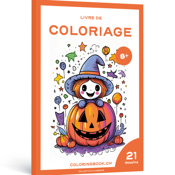 Livre de coloriage – halloween – dès 8 ans